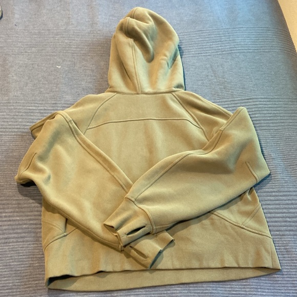 Lululemon Scuba Oversized 1/2 Zip Hoodie & City Sweat Jogger Set Grey Sage XS/S - Picture 4 of 8